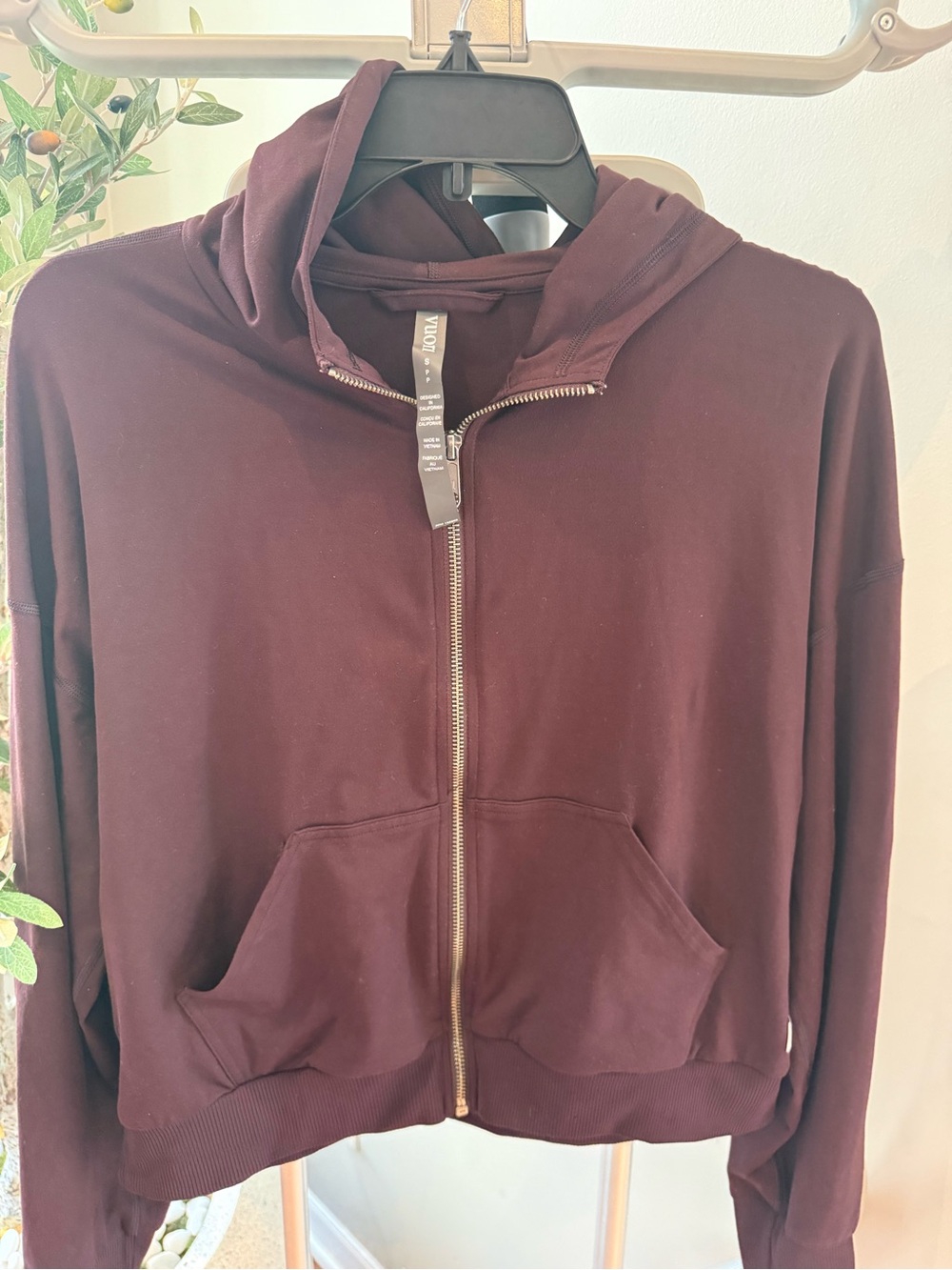 Vuori halo modern zip hoodie